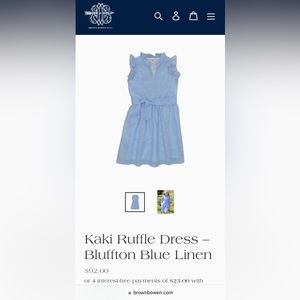 Brown Bowen and Co Girls Botique Dress NWT
Size 4.  
Retails new for $92